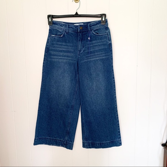 NWOT Popsugar Crop Jeans Size 4 - Picture 2 of 10